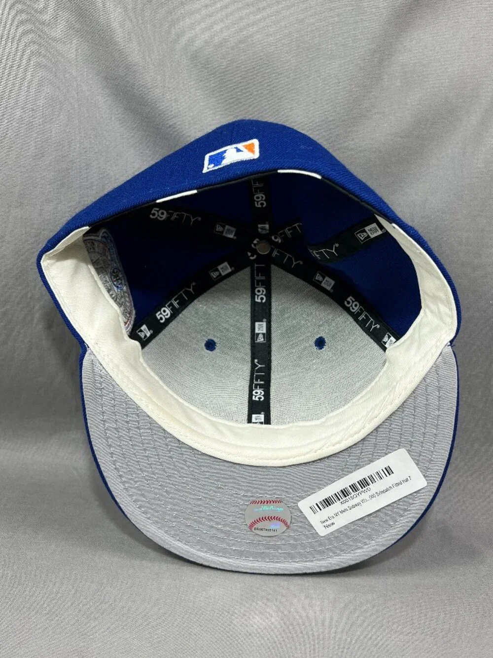 New York Mets New Era 59Fifty Hat Fitted 7 2000 Subway Series Cooperstown Cap
